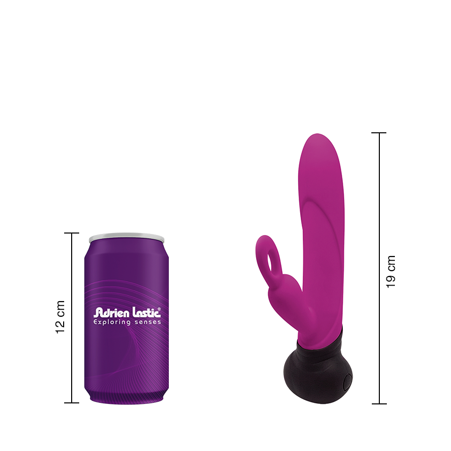 Vibrador Doble Estimulación Mini Bonnie & Clyde Purple